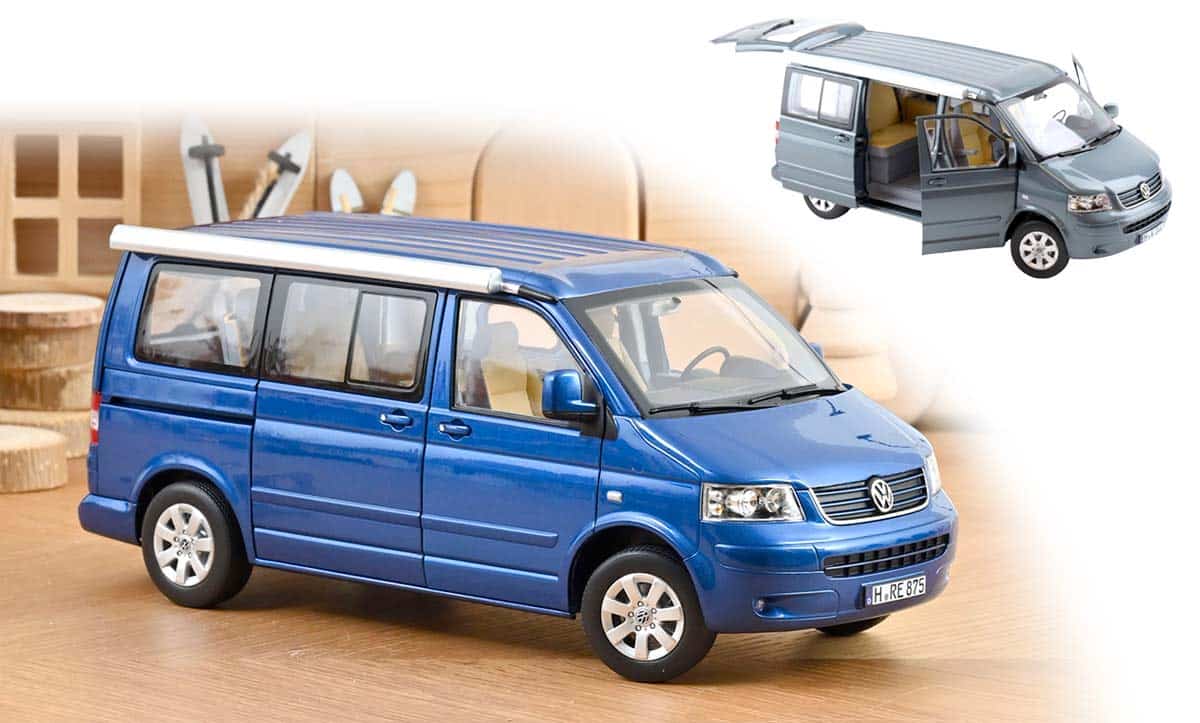 Miniature Volkswagen Bulli étude Norev 1:18 – Édition Limitée, Rouge, Métal – Neuve Avec Boîte