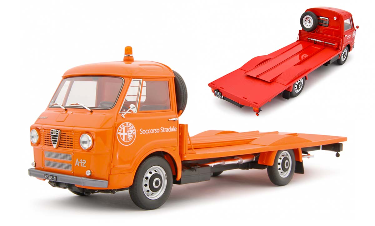 Alfa Romeo A12 dépanneuse à l'échelle 1/18