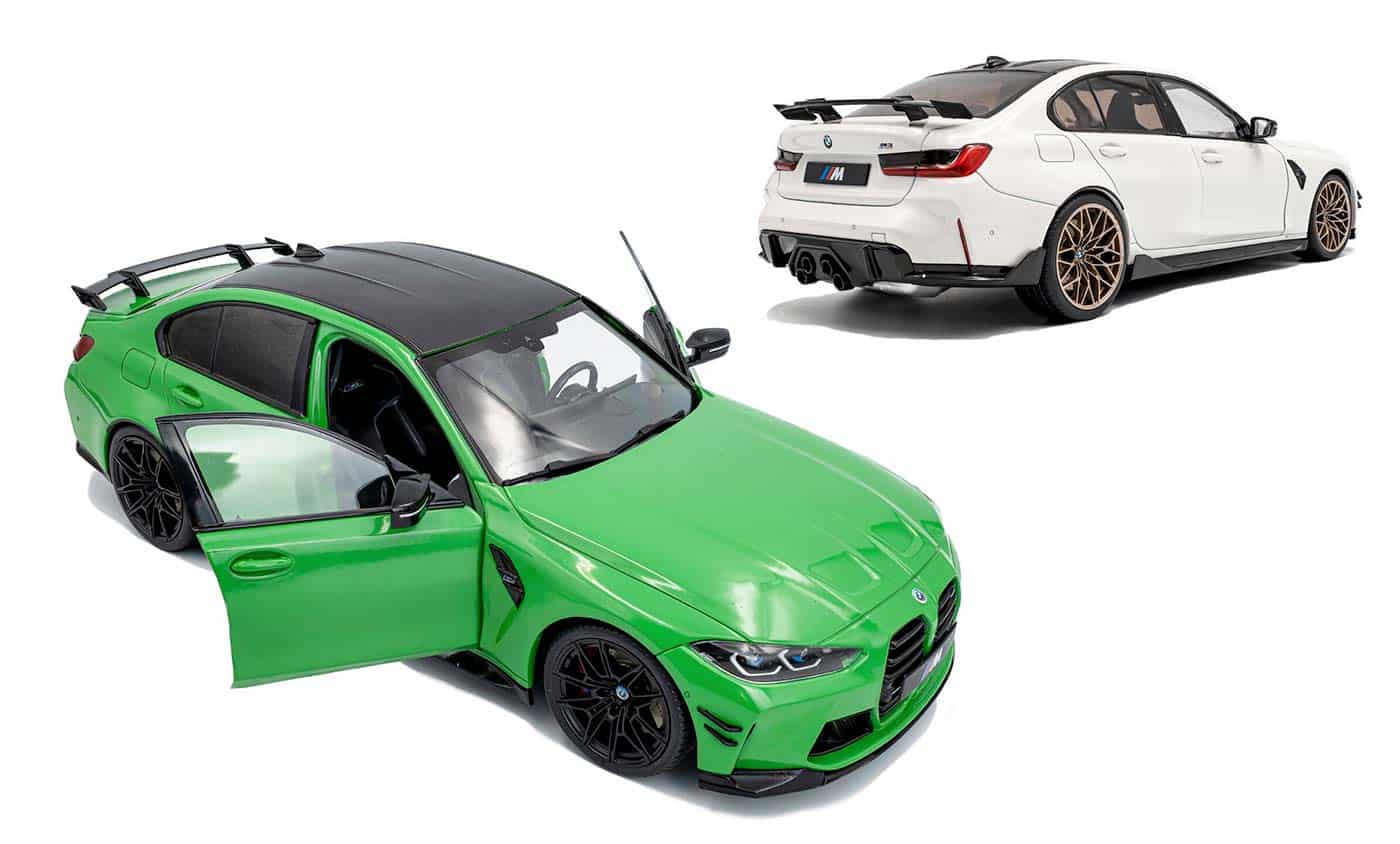 BMW M3 (G80) Performance Parts de Solido à l'échelle 1/18