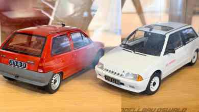 Citroën AX de Norev à l'échelle 1/18