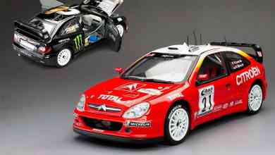 Citroën Xsara WRC de Sun Star à l'échelle 1/18