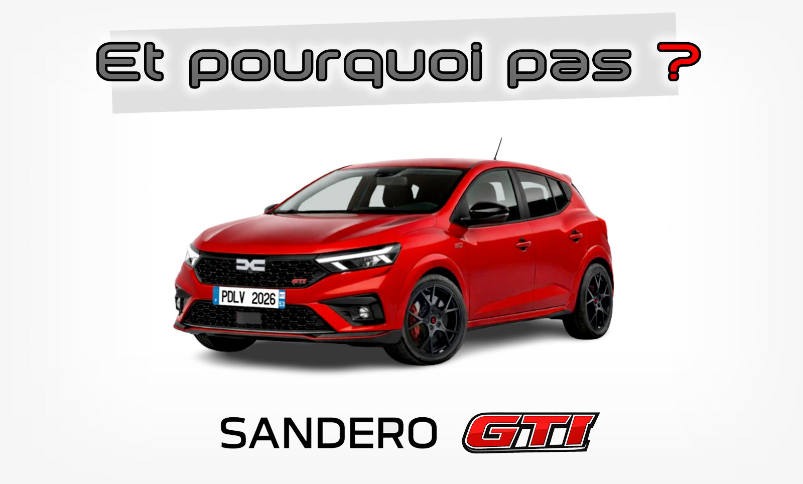 Dacia Sandero GTI de 2026