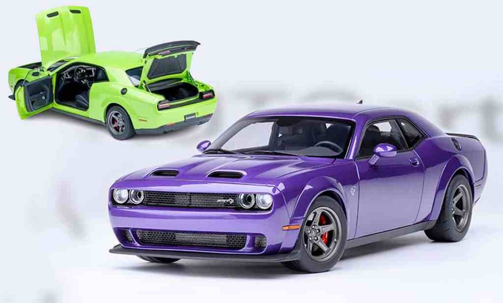 Nouveaux coloris pour la Challenger Super Stock AUTOart 1/18