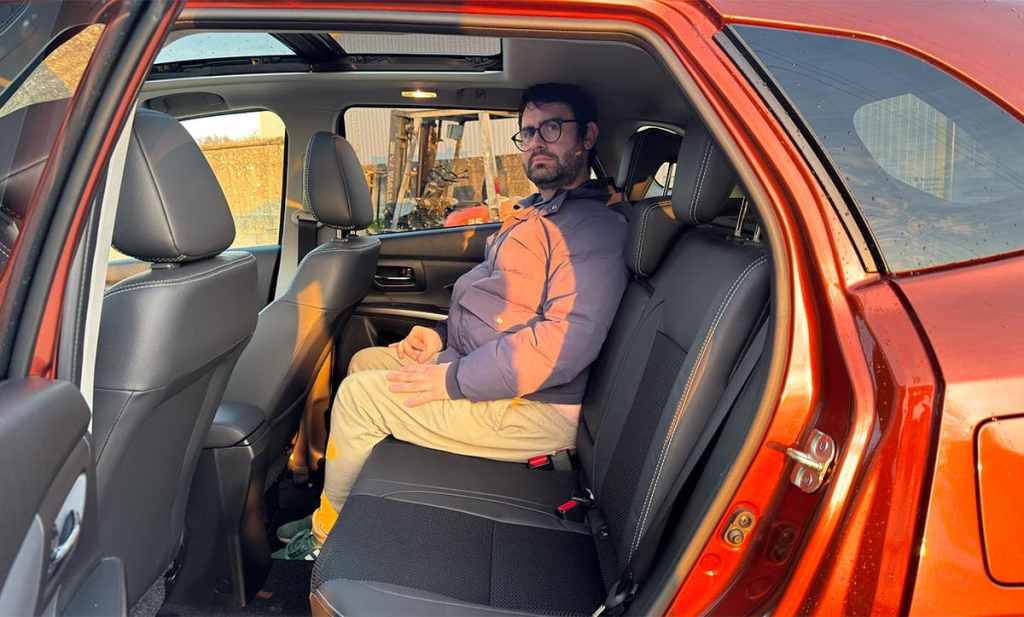 Places arrière du Suzuki S-Cross Hybrid de 2025