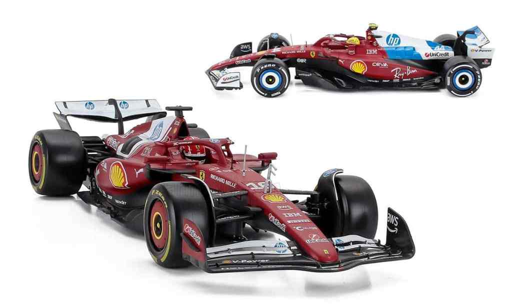 Bburago sort les Ferrari F1 SF-25 à l&rsquo;échelle 1/18