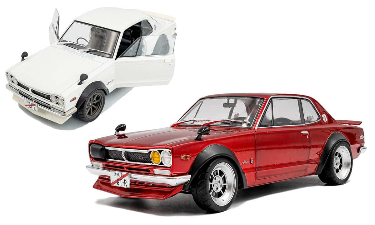 Nissan Skyline C10 Hakosuka de Solido à l'échelle 1/18