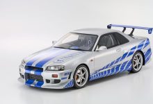 Nissan Skyline GT-R R34 de Fast & Furious à l'échelle 1/12