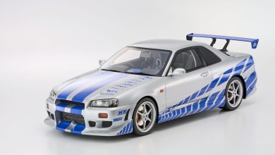 Nissan Skyline GT-R R34 de Fast & Furious à l'échelle 1/12