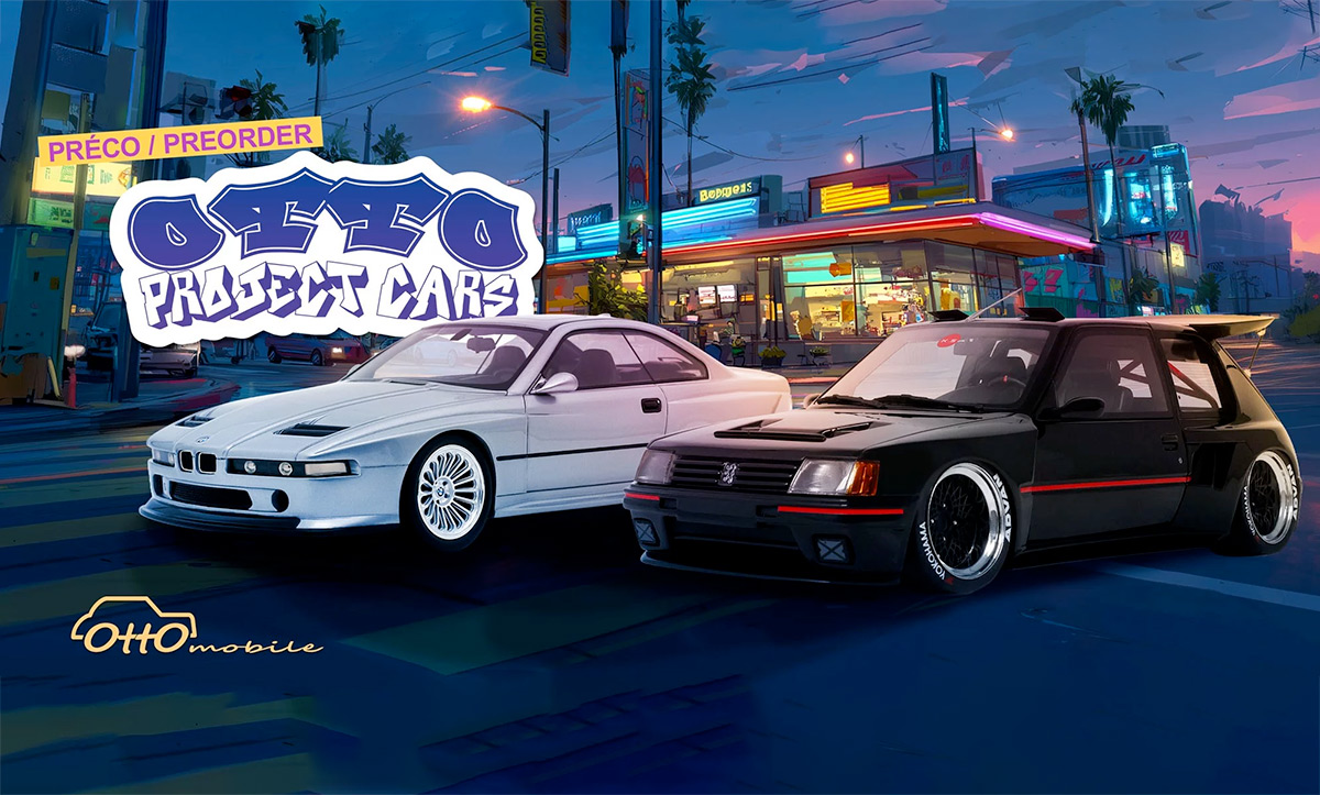 Nouveautés OttOmobile à l'échelle 1/18 dans la gamme tuning