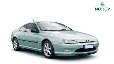 Peugeot 406 coupé de Norev à l'échelle 1/18