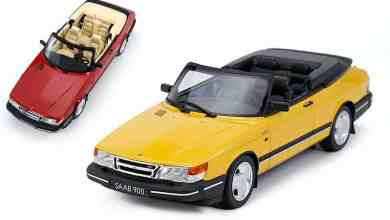 Saab 900 Turbo cabriolet 1987 à l'échelle 1/18 de RadScale Models