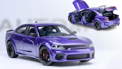 Dodge Charger Scat Pack Widebody d'AUTOart à l'échelle 1/18