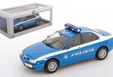 Alfa Romeo 156 Polizia de Triple 9 à l'échelle 1/18