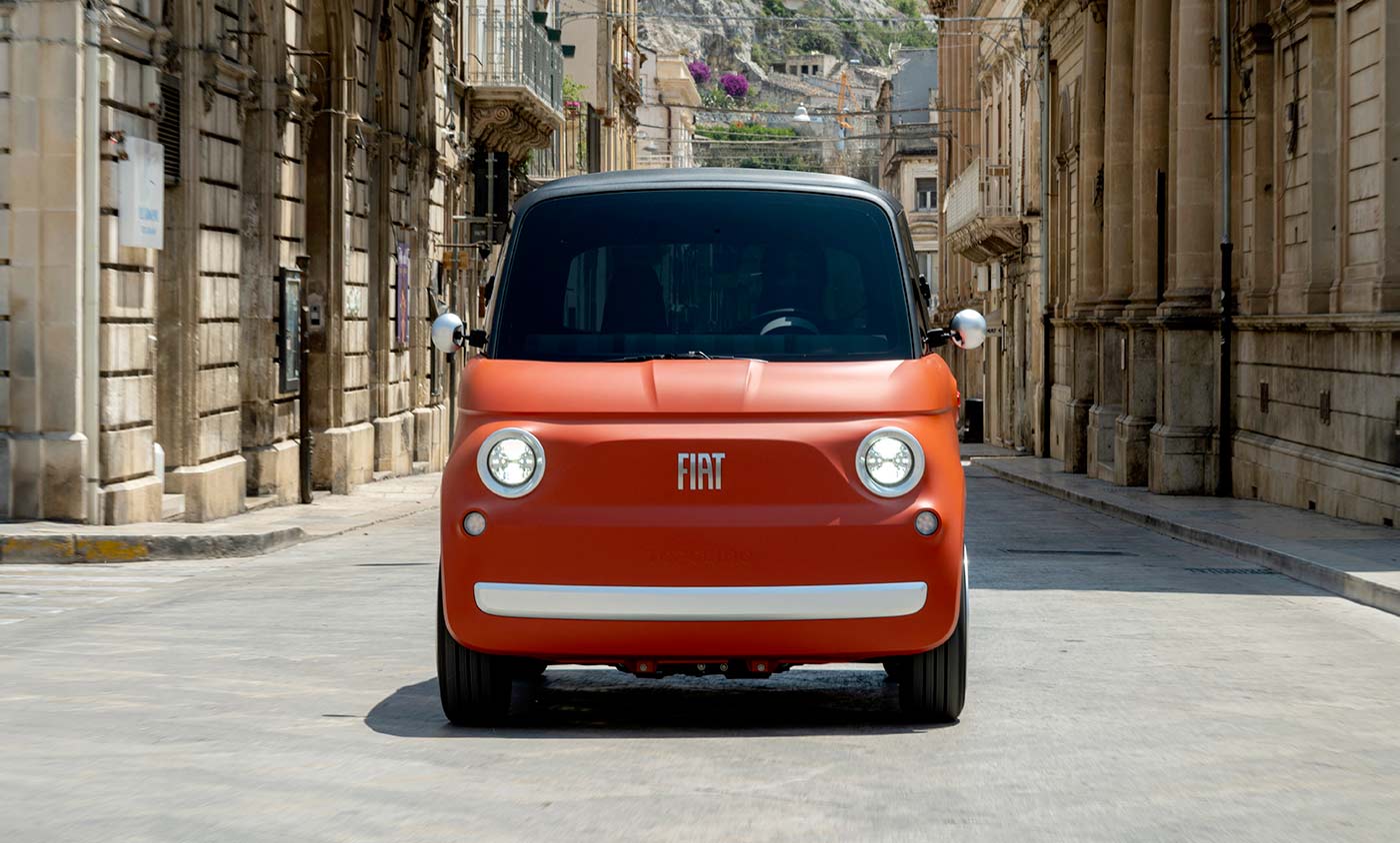 Fiat Topolino orange Corallo