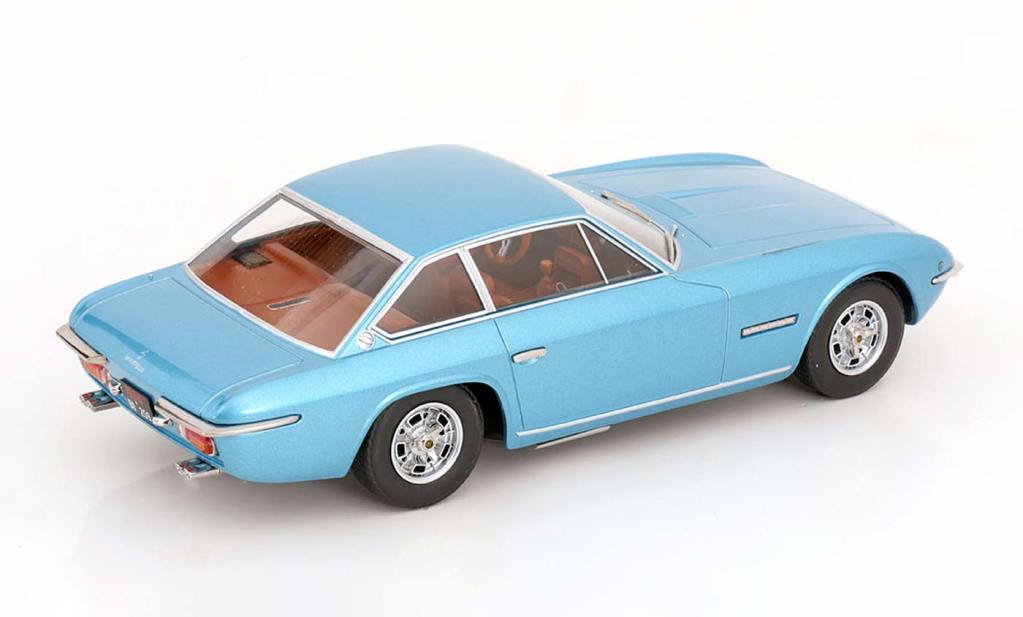 Vue arrière de la Lamborghini Islero S à l'échelle 1/18