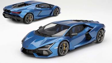 Lamborghini Revuelto blu Eleos