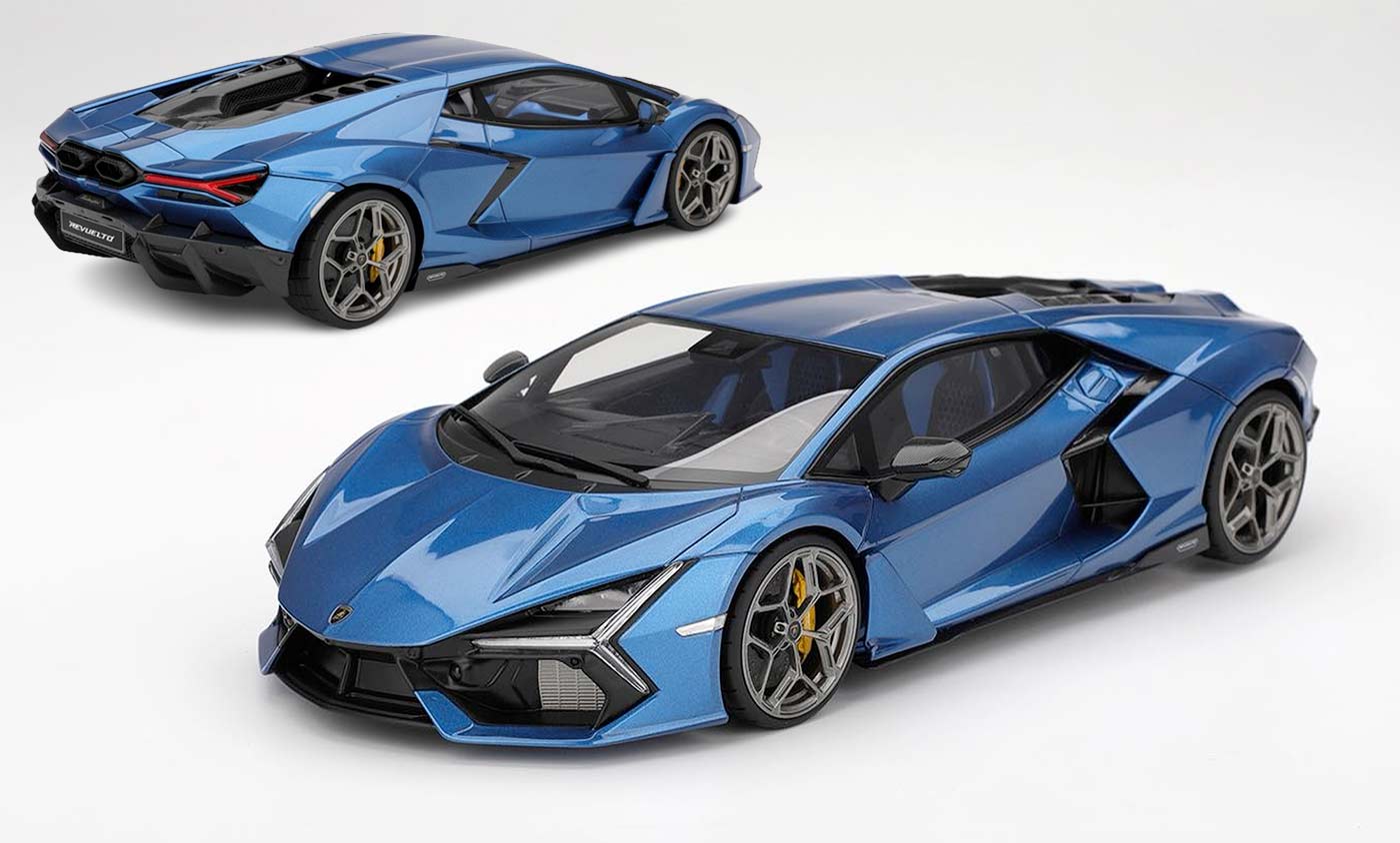 Lamborghini Revuelto blu Eleos