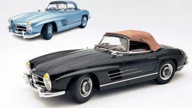 Mercedes 300SL Roadster de CMC à l'échelle 1/18