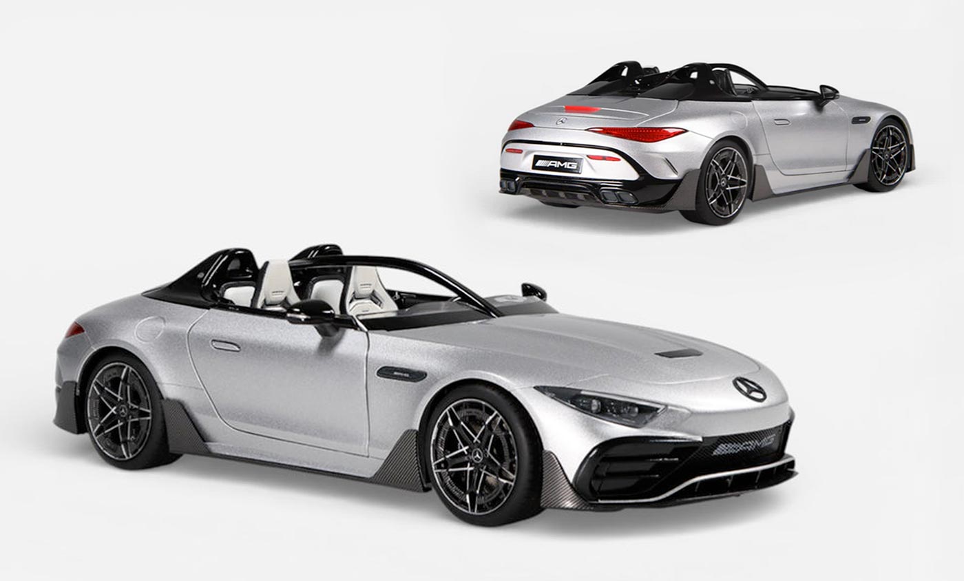 Mercedes-AMG PureSpeed de NZG Modelle à l'échelle 1/18