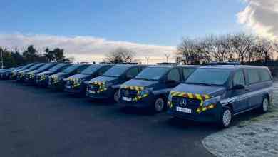 Mercedes Vito de la gendarmerie nationale
