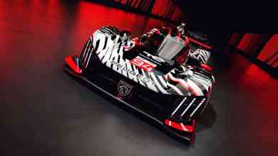 Peugeot 9X8 de 2026 habillée de la nouvelle livrée GTI