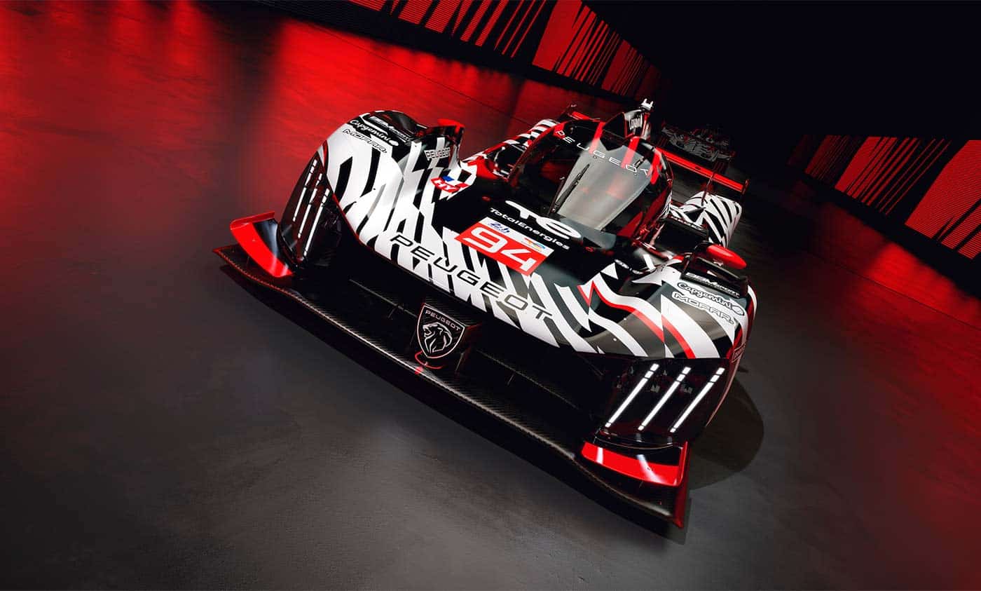 Peugeot 9X8 de 2026 habillée de la nouvelle livrée GTI