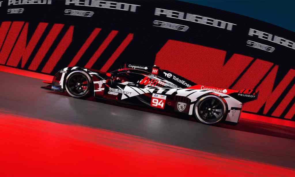 Vue de profil de la Peugeot 9X8 de 2026