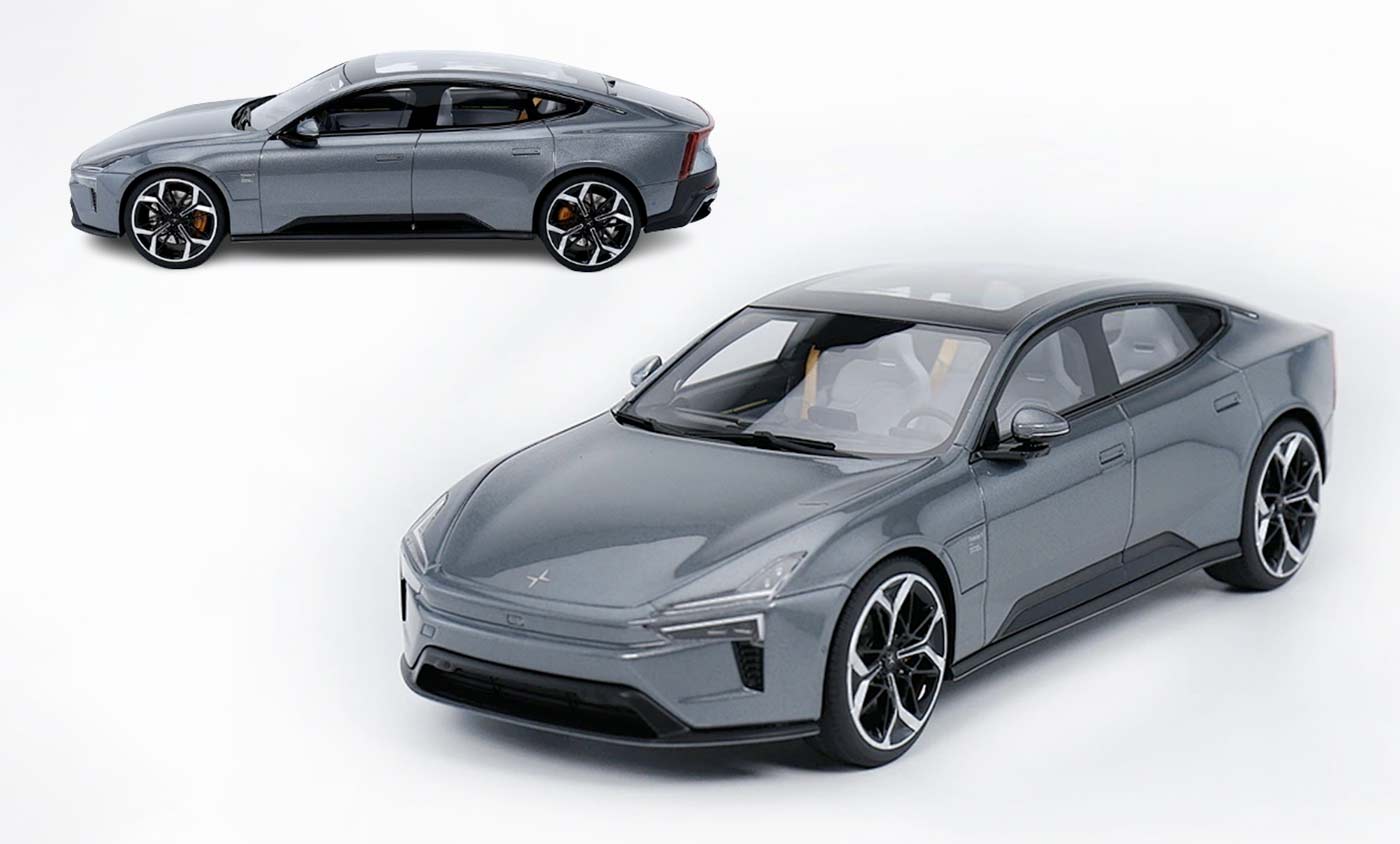 Polestar 5 à l'échelle 1/18 du fabricant RadScale