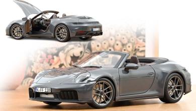 Porsche 911 (992) Carrera GTS cabriolet de Norev à l'échelle 1/18