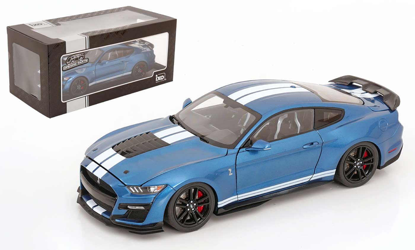 Shelby GT500 2022 d'IXO à l'échelle 1/18