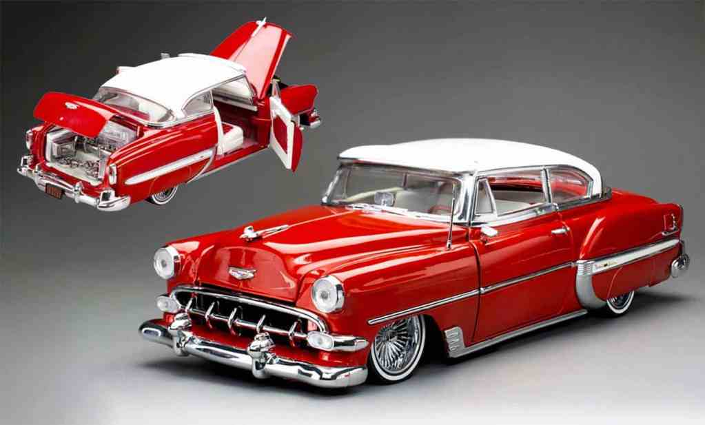 SunStar décline sa Chevrolet Bel Air 1/18 en lowrider !