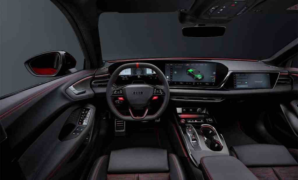 Intérieur de l'Audi RS 5 de 2026