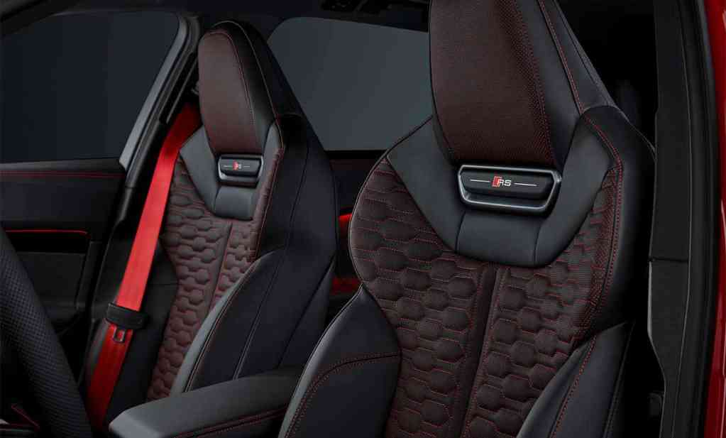Sièges et ceintures de sécurité de l'Audi RS 5 2026