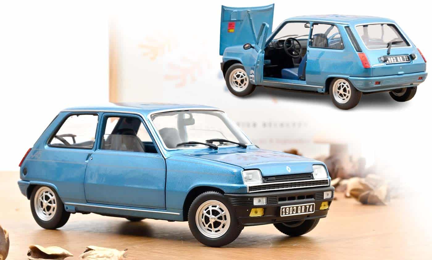 Renault 5 Alpine de Norev à l'échelle 1/18