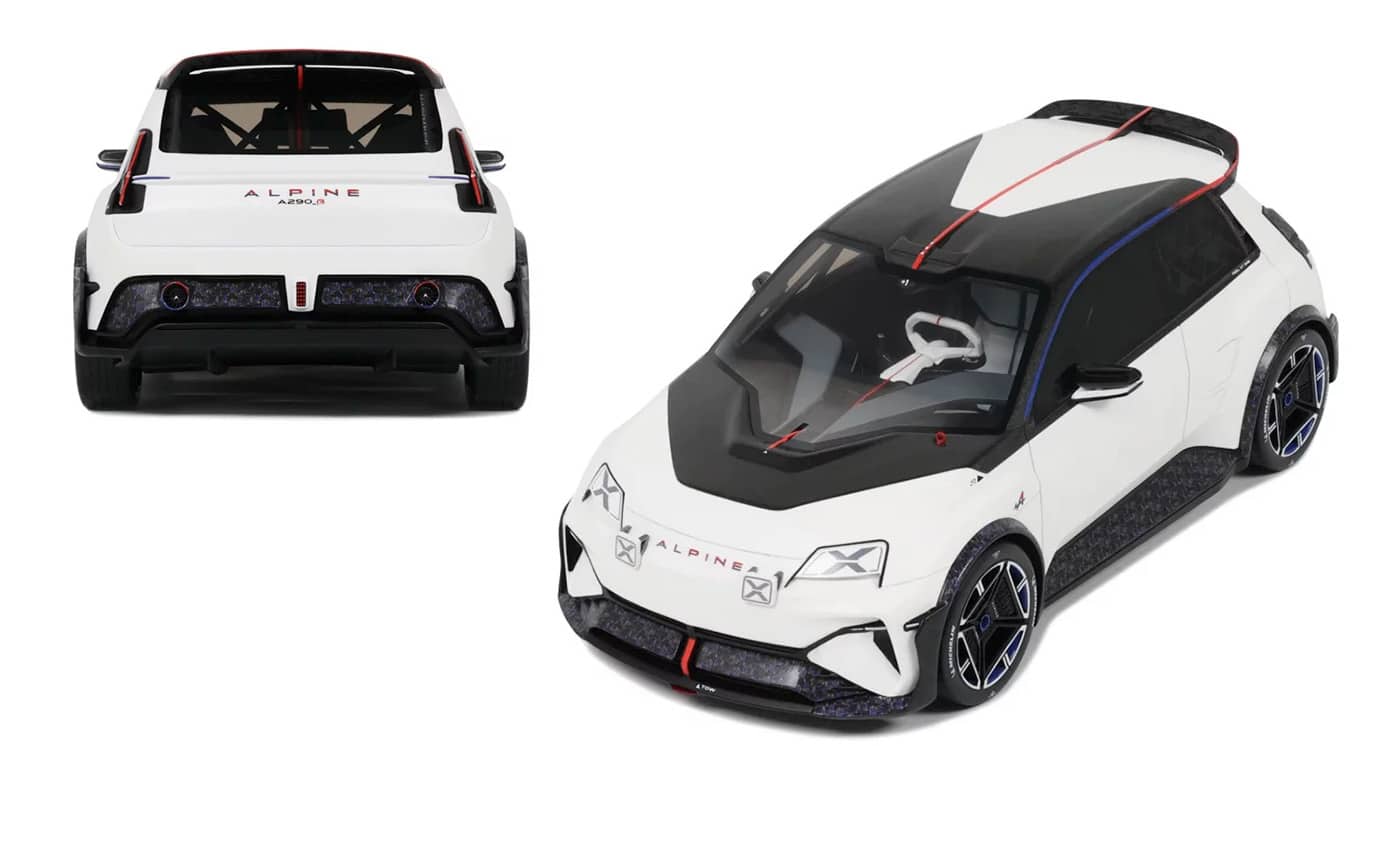 Alpine A290 β à l'échelle 1/18 du fabricant OttOmobile