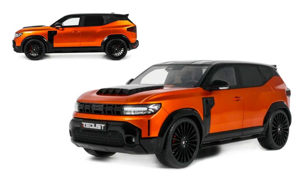 OttOmobile sort un Dacia Duster « tuning » inédit à l’échelle 1/18