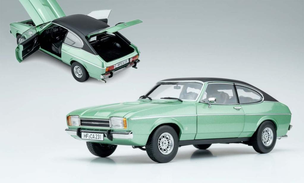Touring Modelcars place la barre haut avec cette Ford Capri 1/18