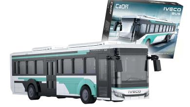 Iveco Crossway restylé à construire en petites briques