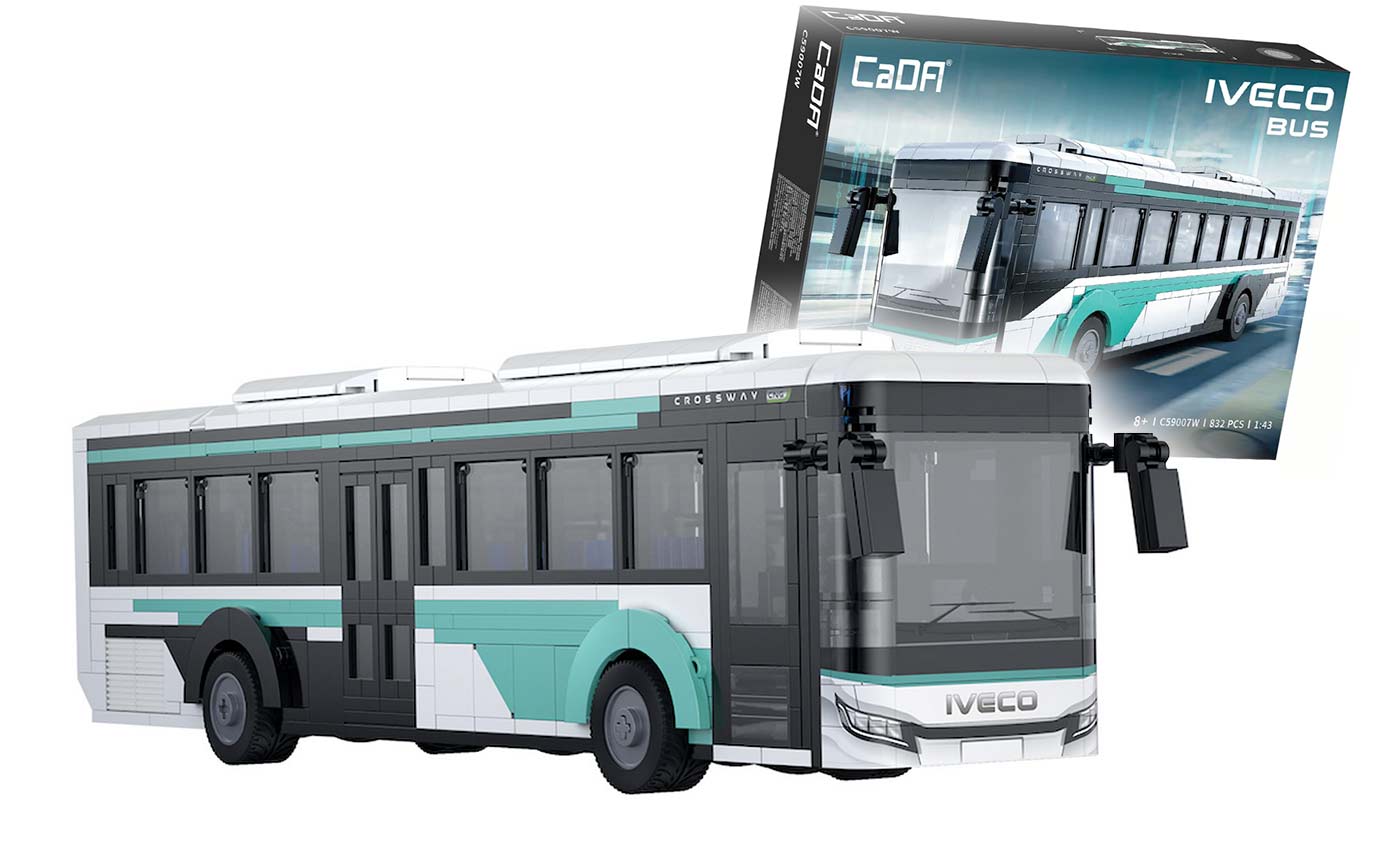 Iveco Crossway restylé à construire en petites briques