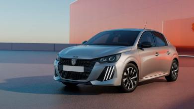 Peugeot 208 phase 2 gris Artense équipée du nouveau moteur 1.2 Turbo de 100 chevaux