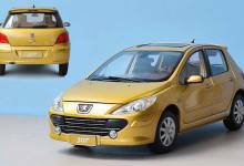 Peugeot 307 berline de Paudi à l'échelle 1/18