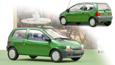 Renault Twingo 1 vert Luzerne de Norev à l'échelle 1/18