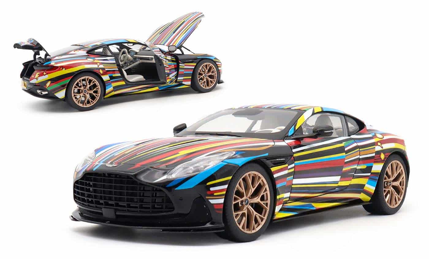 Aston Martin DB12 de Xiaoguang à l'échelle 1/18