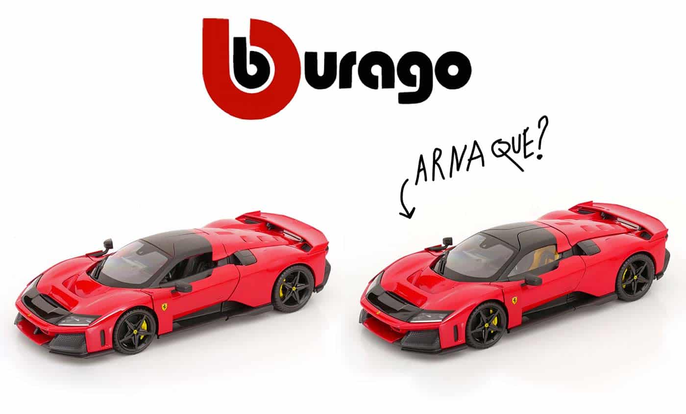 Comparatif entre les gammes Bburago et Bburago Signature à l'échelle 1/18