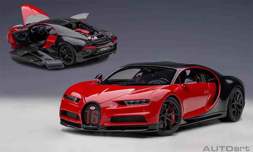 Promo sur la Bugatti Chiron 1/18 AUTOart… et il y a une raison