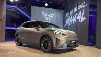 CUPRA Raval VZ bronze century vue en 3/4 avant