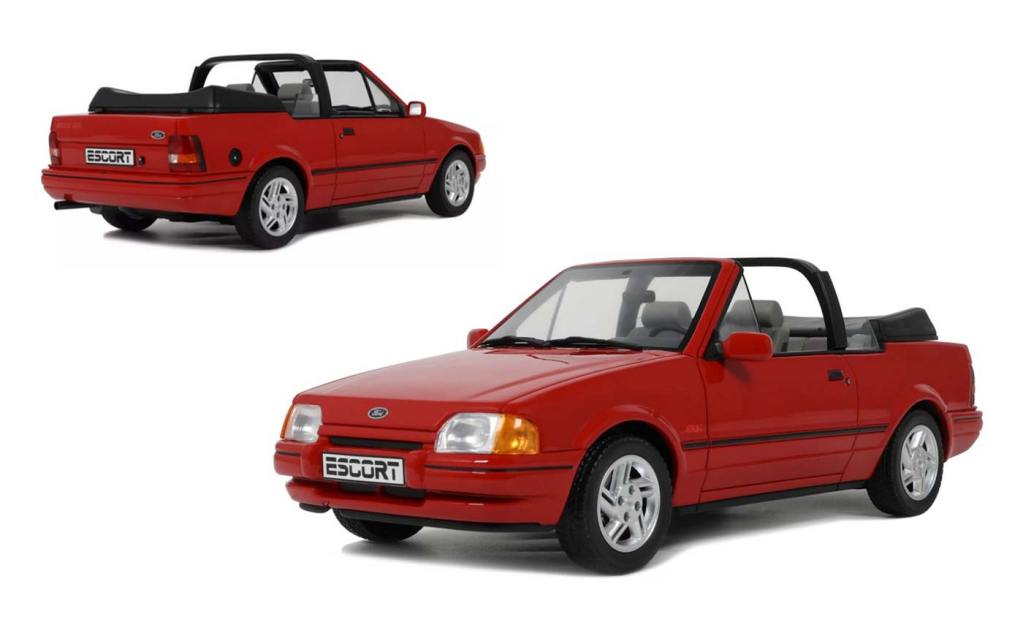 Ford Escort Mk4 XR3i cabriolet d'OttOmobile à l'échelle 1/18