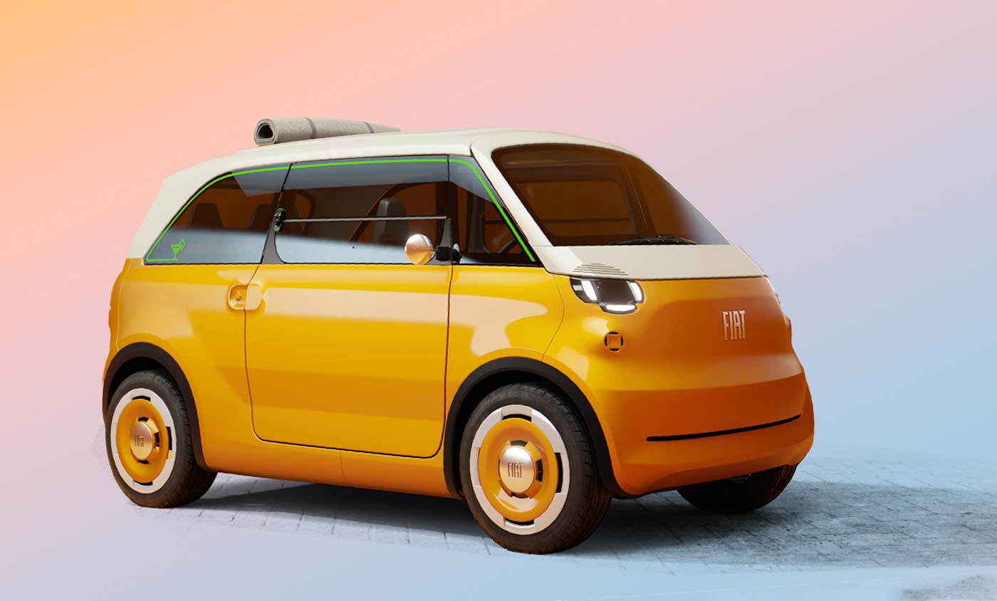 Fiat Multiplina : le concept qui peut relancer les quadricycles lourds