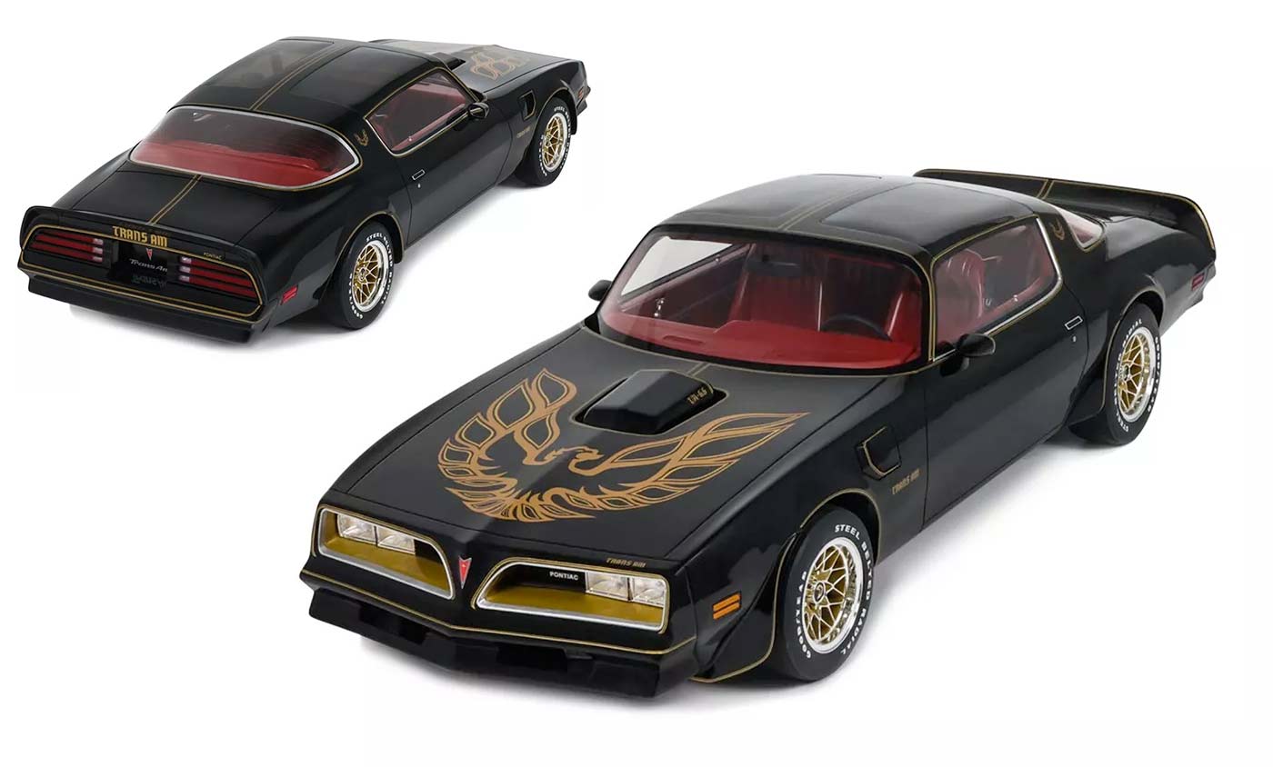OttO crée la surprise avec une Pontiac Firebird Trans Am au 1/12
