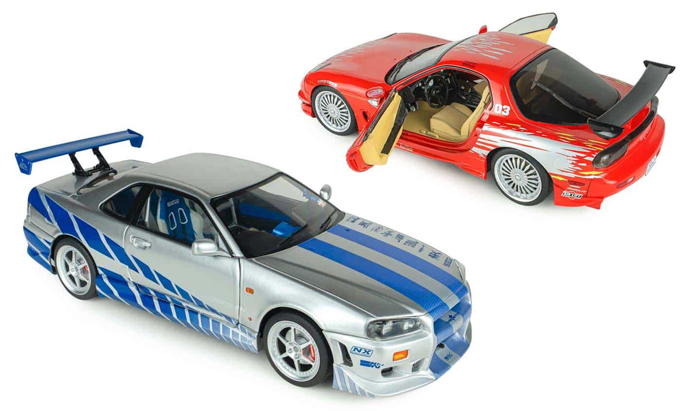 Solido annonce les Skyline et RX-7 de Fast & Furious au 1/18